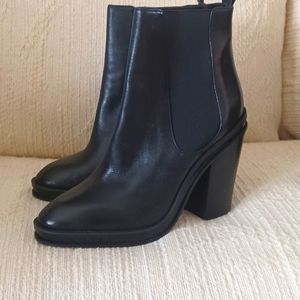 Aldo Black Ankle Boots